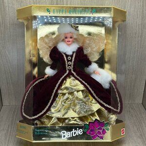 1996 Barbie Happy Holidays Fashion Doll Special Edition Collection - Mattel